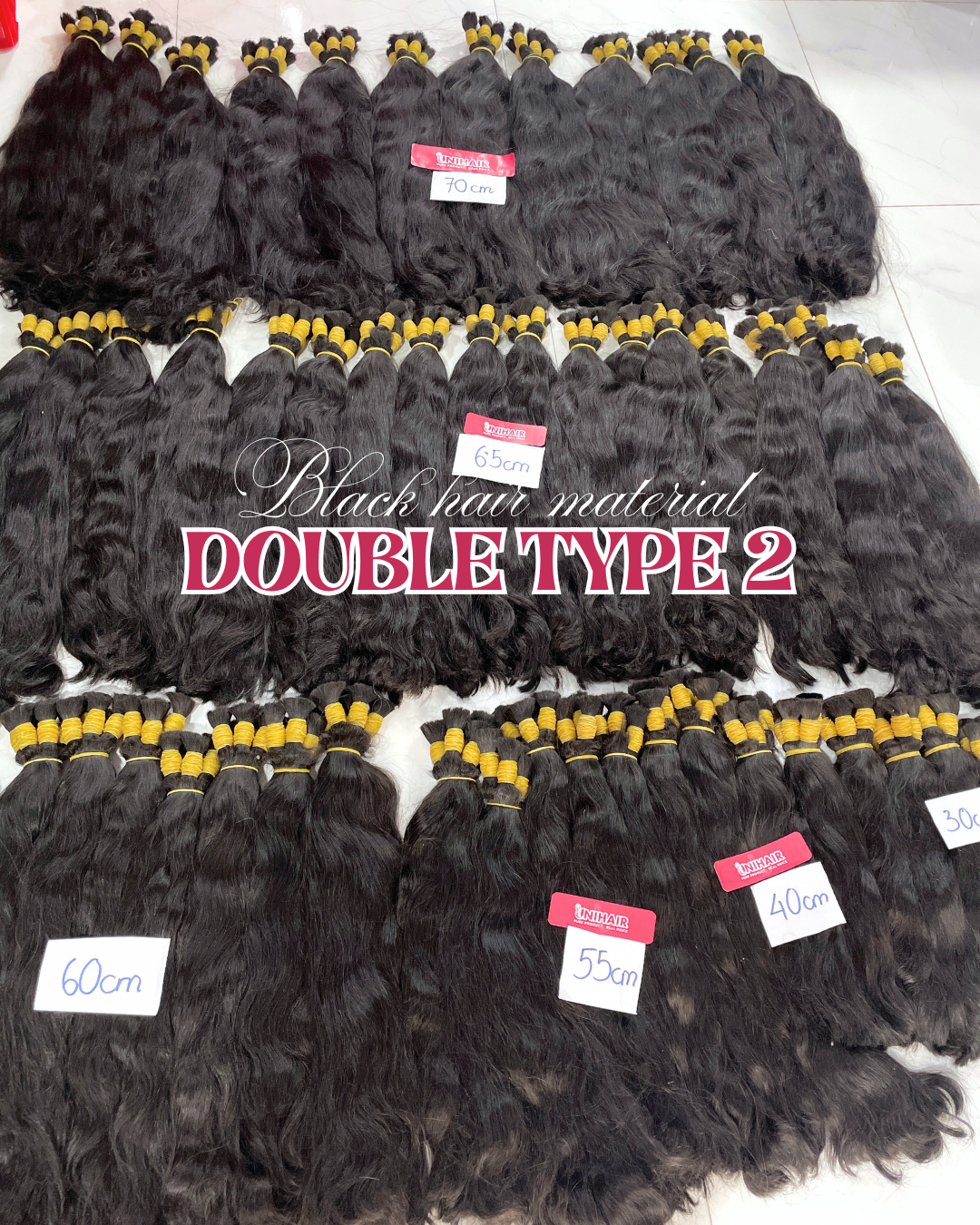 Bulk Hair - Double Type 2