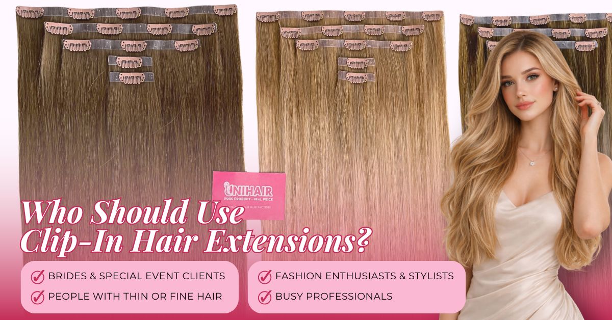 Unihairvn Clip-In Hair Extensions