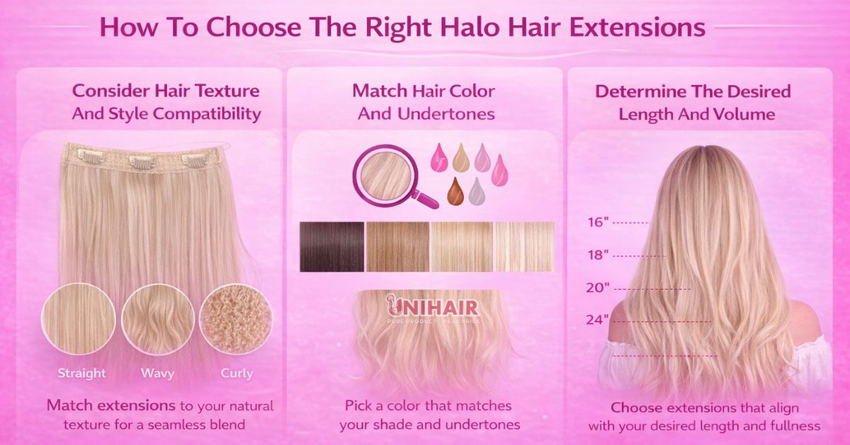 halo hair extensions