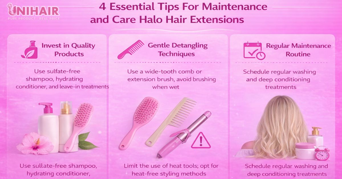 halo hair extensions