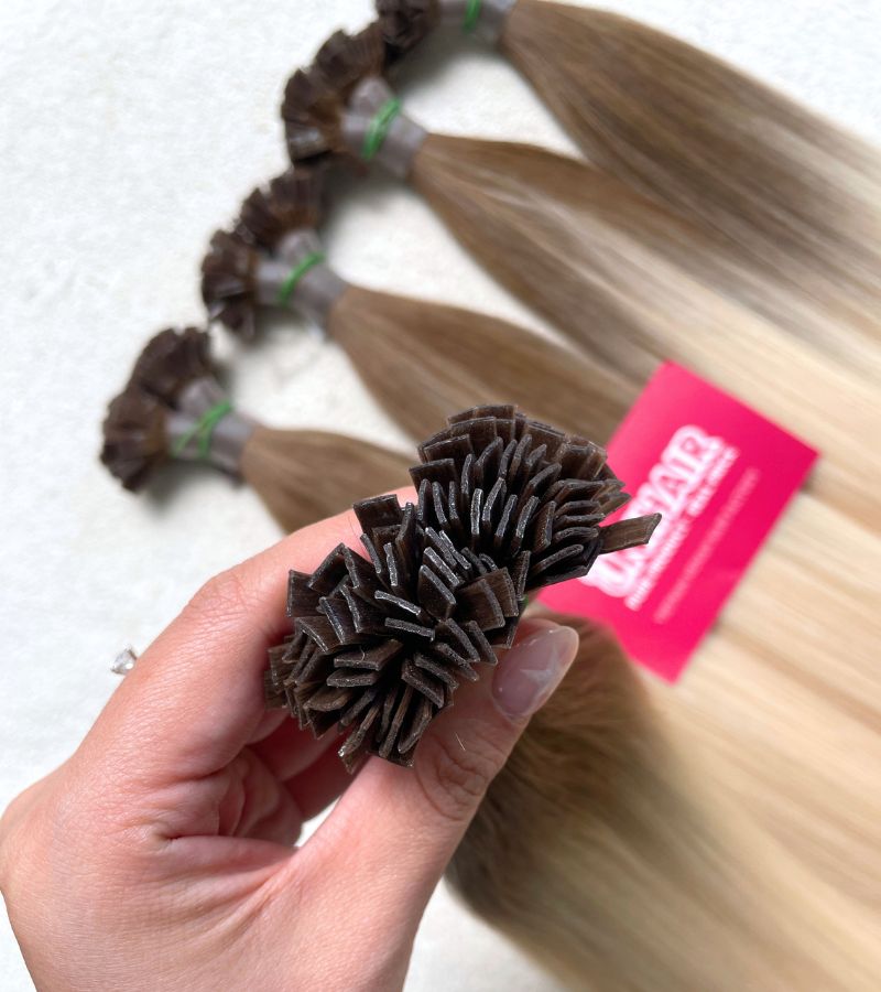 #4/1001 Flat Tip Hair Extensions | Wholesale Vietnamese Human Hair 3 #4/1001 Flat Tip Hair Extensions