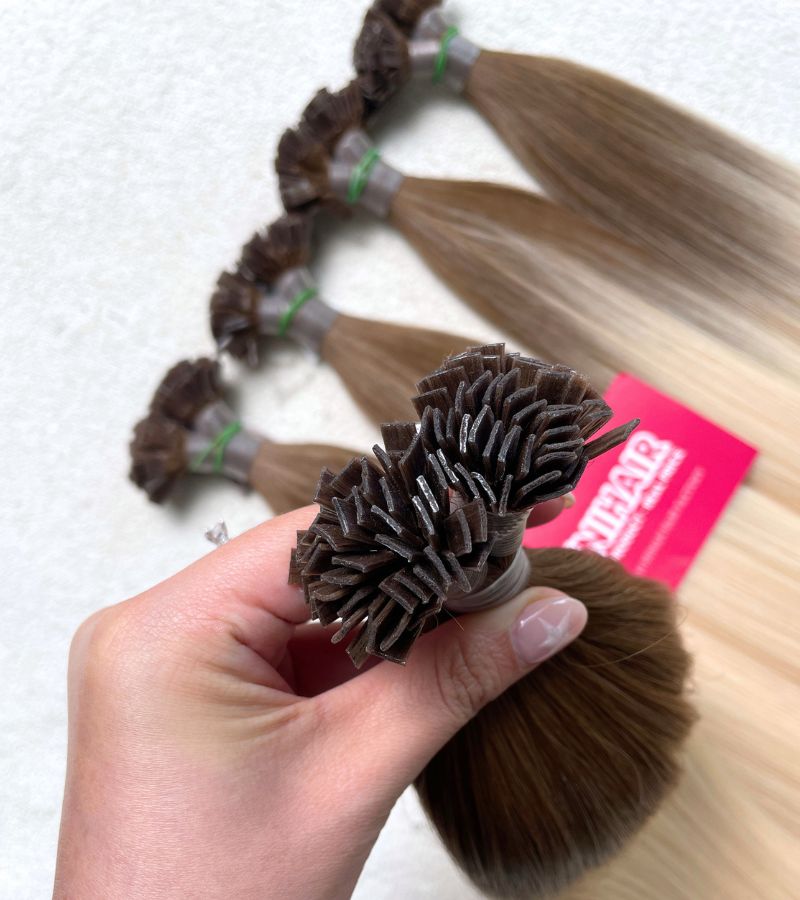 #4/1001 Flat Tip Hair Extensions | Wholesale Vietnamese Human Hair 5 #4/1001 Flat Tip Hair Extensions