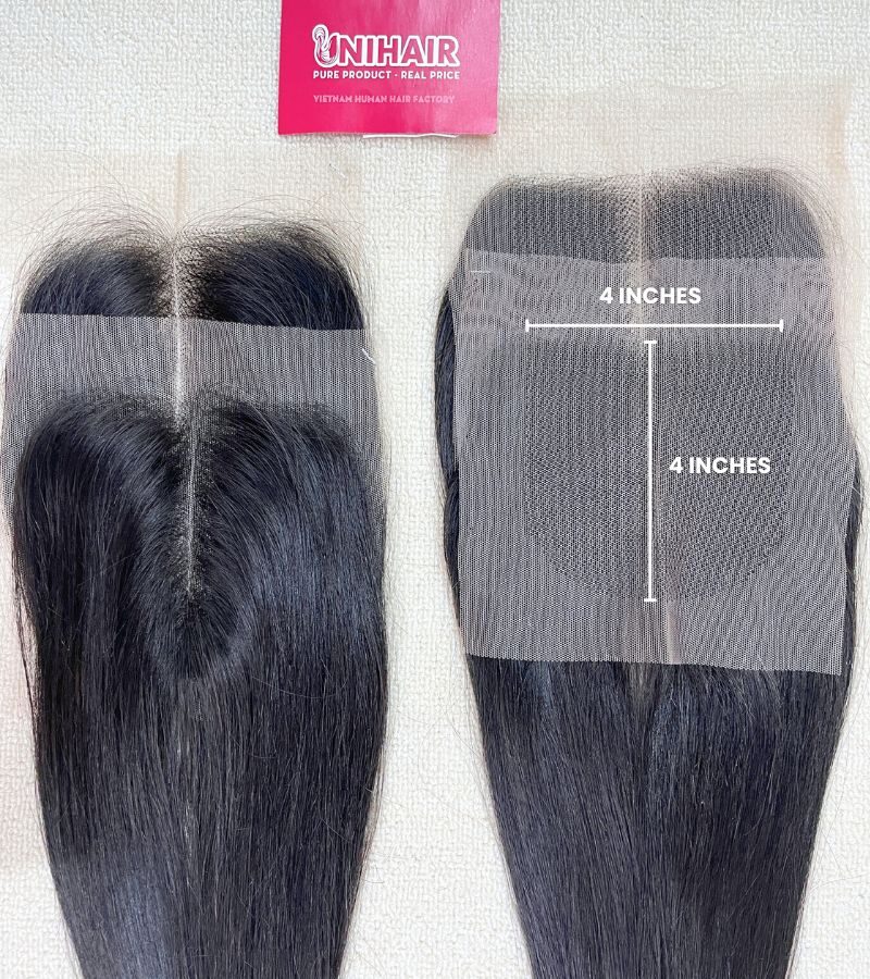 4x4 Lace Closure – Normal Lace | 100% Vietnamese Human Hair 2 4x4 Lace Closure – Normal Lace | 100% Vietnamese Human Hair - Image 2