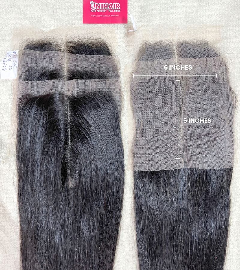 6x6 Lace Closure – Normal Lace | 100% Vietnamese Human Hair 2 6x6 Lace Closure – Normal Lace | 100% Vietnamese Human Hair - Image 2