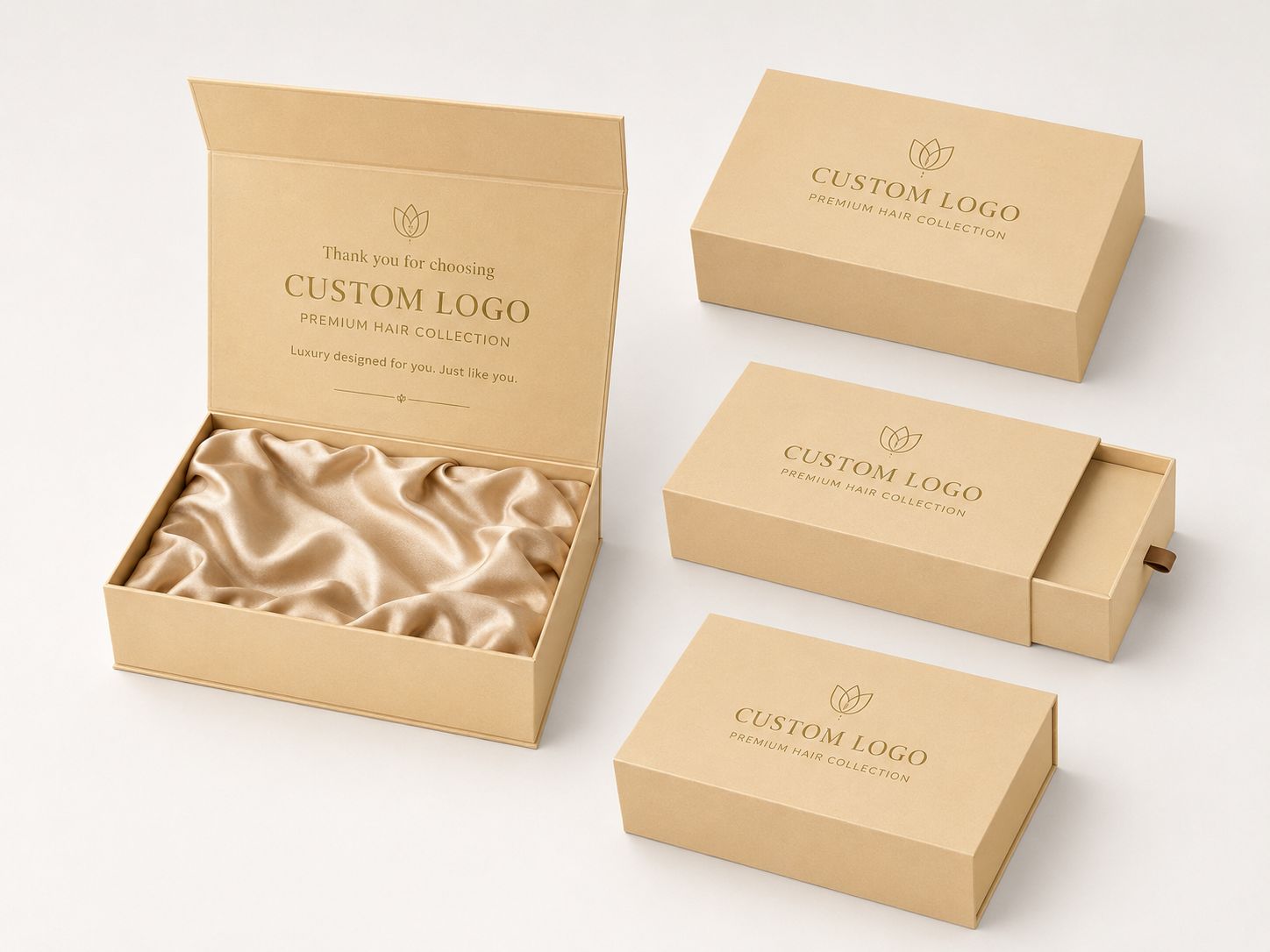 Dropshipping Hair Vendors for Wigs & Extensions | Private Label Packaging 78 Custom boxes packaging
