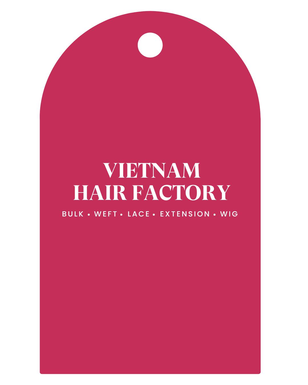 Custom Hair Hang Tags For Wigs & Hair Extensions | Unihairvn