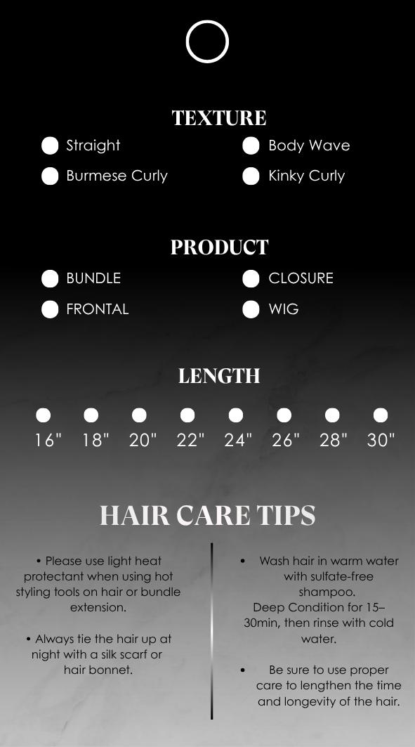 Custom Hair Hang Tags For Wigs & Hair Extensions | Unihairvn 12 Custom Hair Hang Tags For Wigs & Hair Extensions | Unihairvn - Image 12