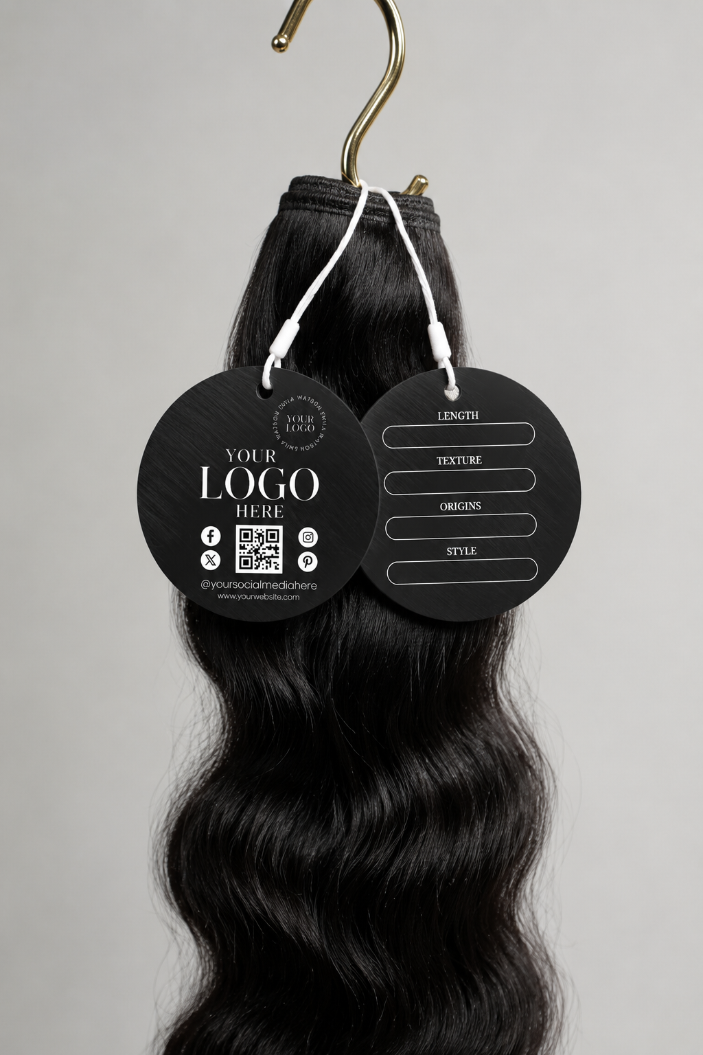 Custom Hair Hang Tags For Wigs & Hair Extensions | Unihairvn 7 Custom Hair Hang Tags For Wigs & Hair Extensions | Unihairvn - Image 7
