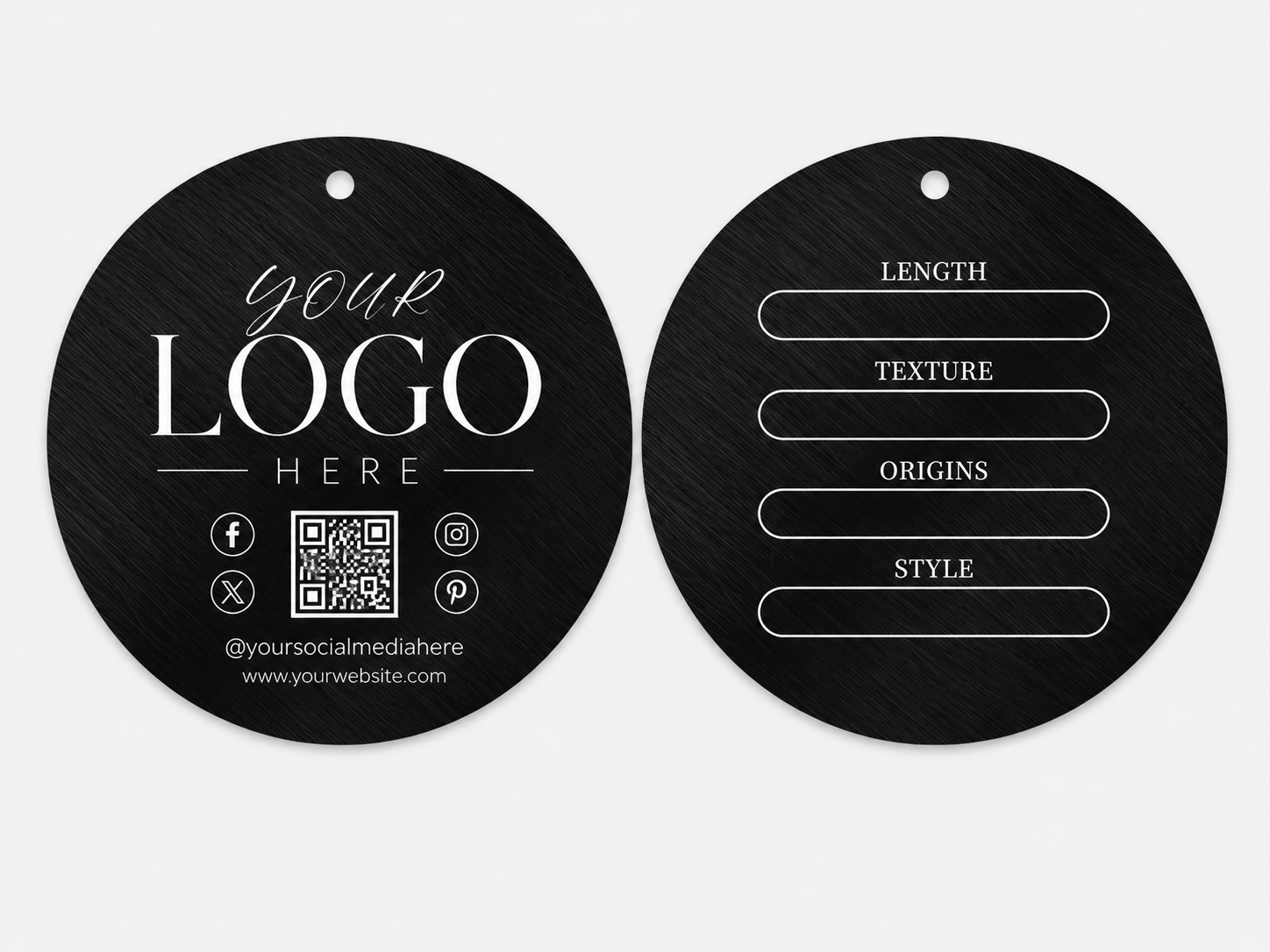 Custom Hair Hang Tags For Wigs & Hair Extensions | Unihairvn 9 Custom Hair Hang Tags For Wigs & Hair Extensions | Unihairvn - Image 9