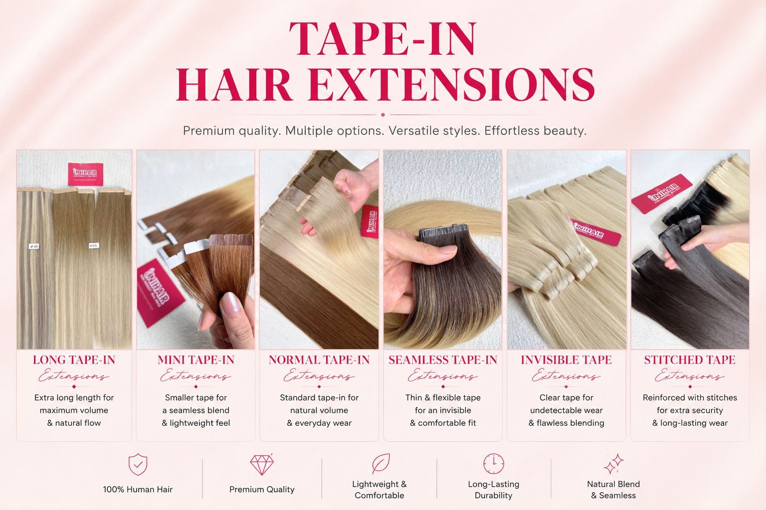 Tape-in Hair Extensions