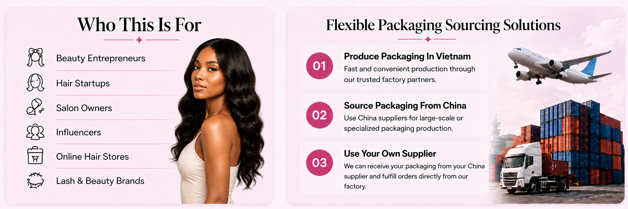 Unihair dropshipping hair brand collection