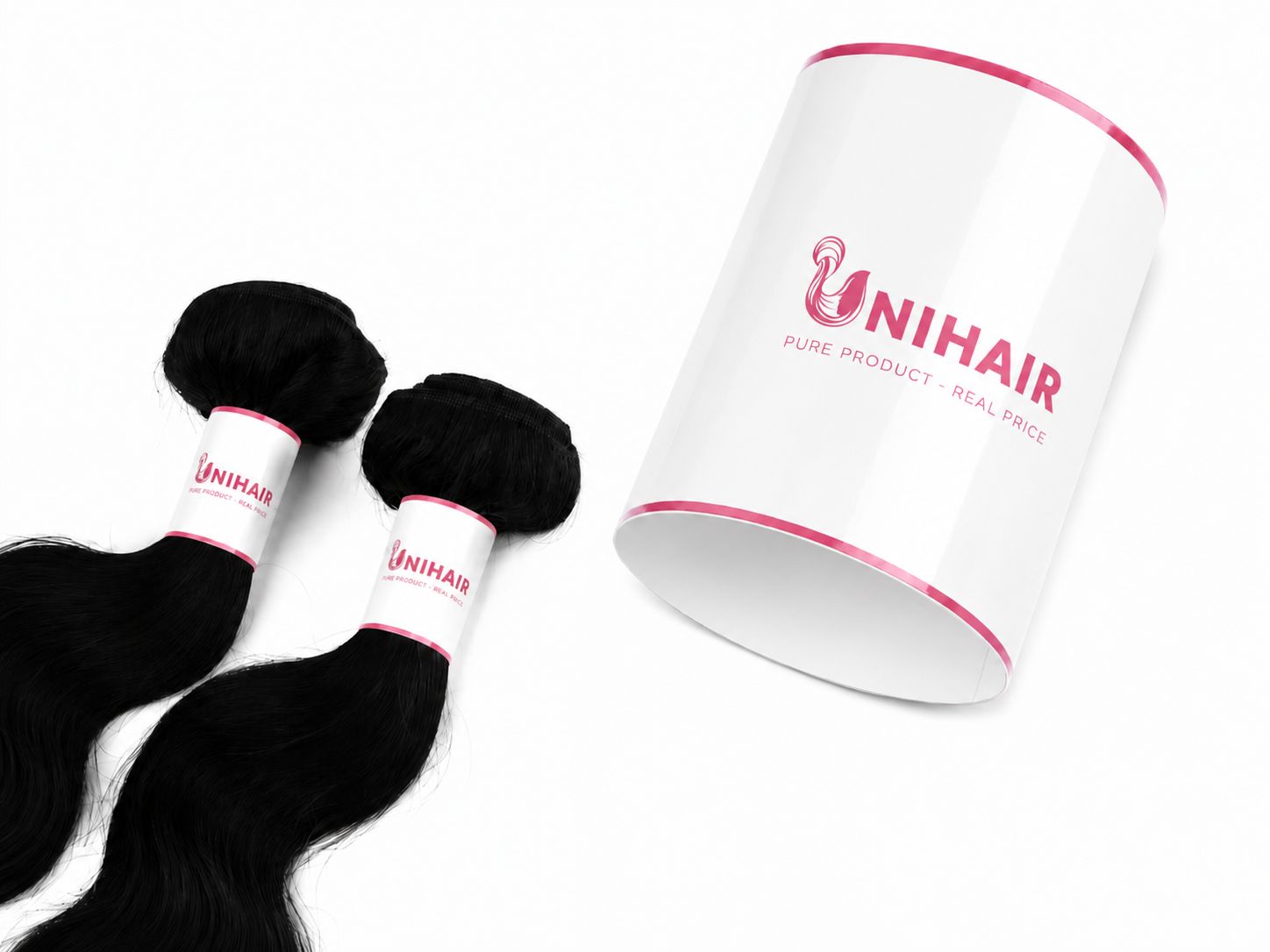 Dropshipping Hair Vendors for Wigs & Extensions | Private Label Packaging 76 Wrap tag bundle