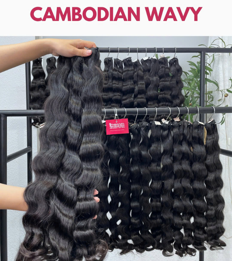 Cambodian Wavy Raw Hair Weft | Vietnamese Raw Human Hair Wholesale 5 Cambodian Wavy Raw Hair Weft | Vietnamese Raw Human Hair Wholesale - Image 5