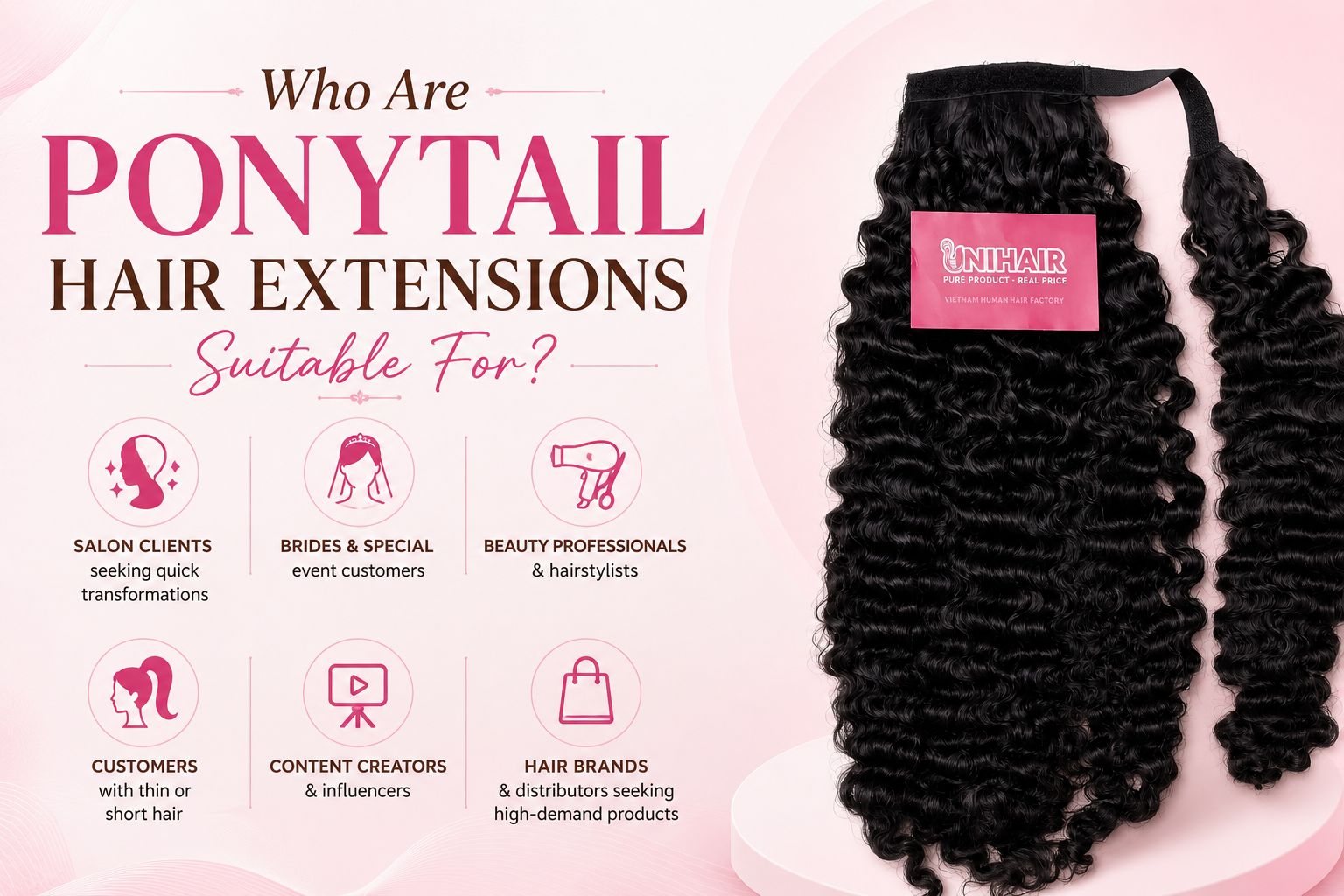 Who Are Ponytail Hair Extensions Suitable For