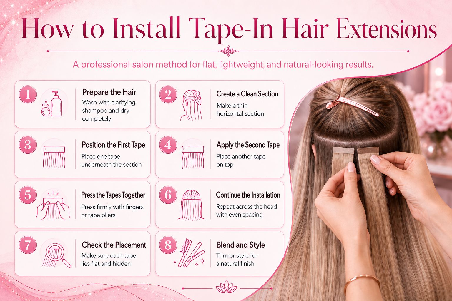 Tape In Extensions