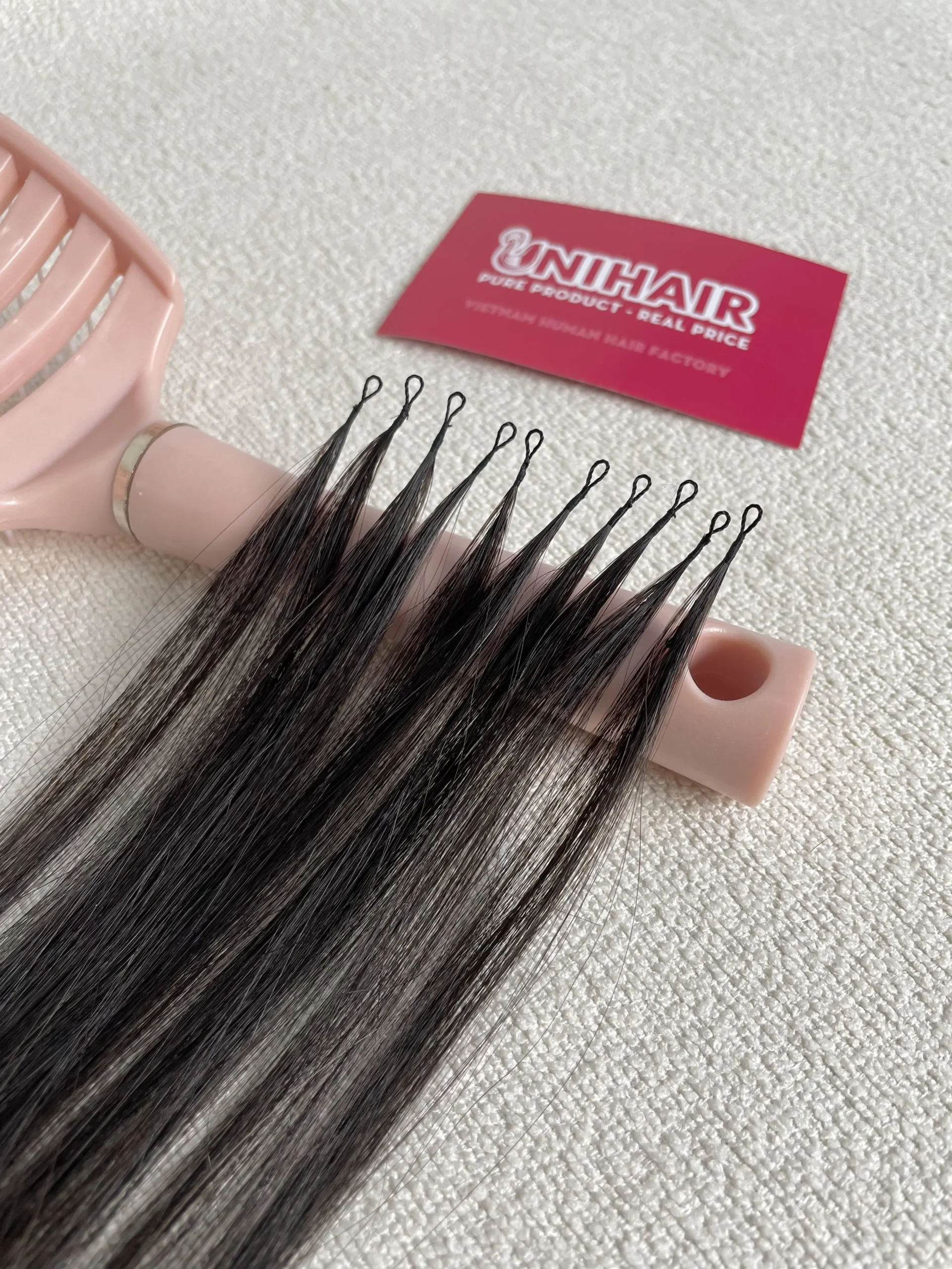9D Feather Extensions professional hero image showing grouped hair pieces 9D Feather Extensions professional hero image showing grouped hair pieces