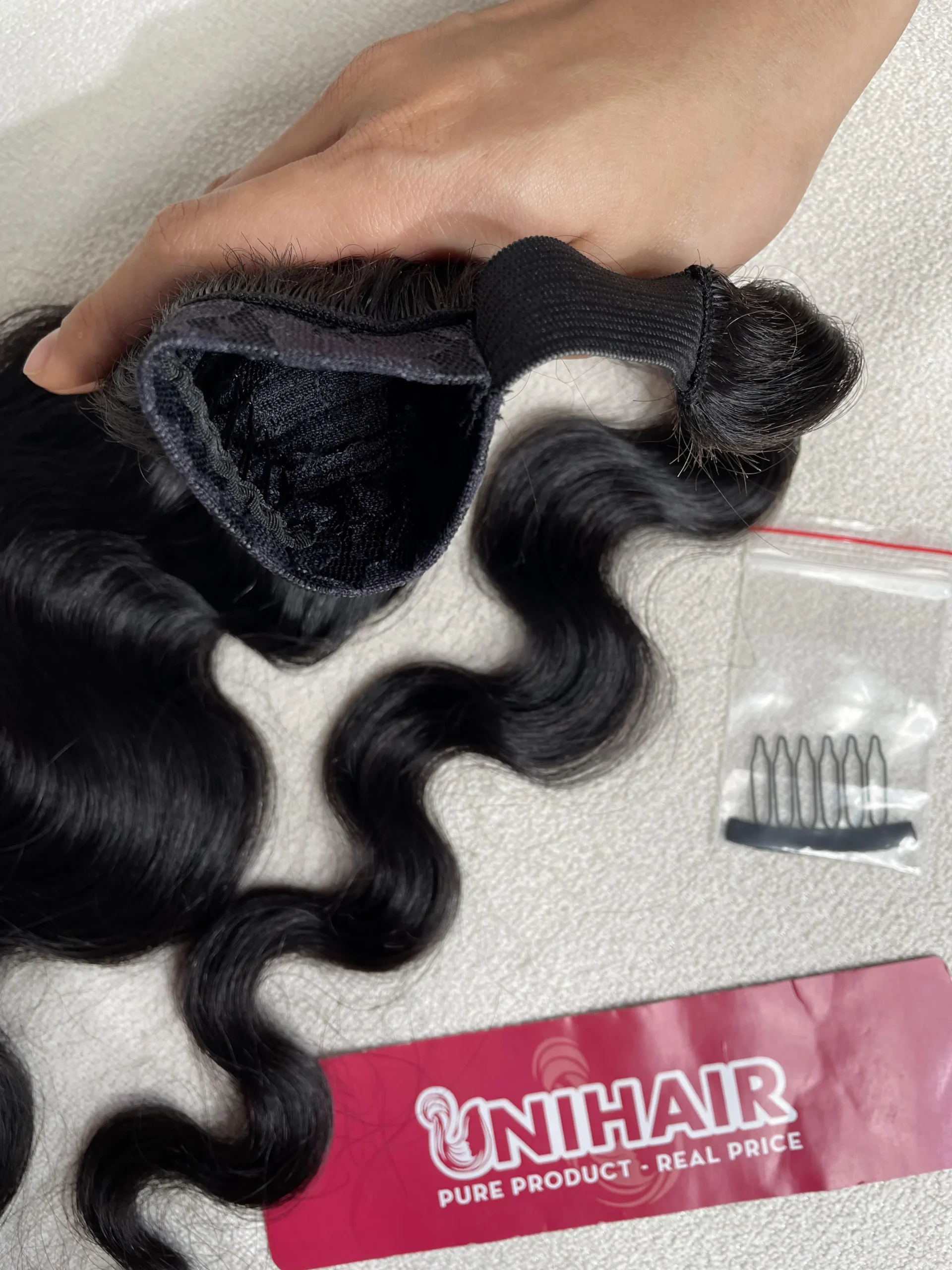 Pocket Ponytail Extension Compact Attachment Style Pocket ponytail extension compact attachment style