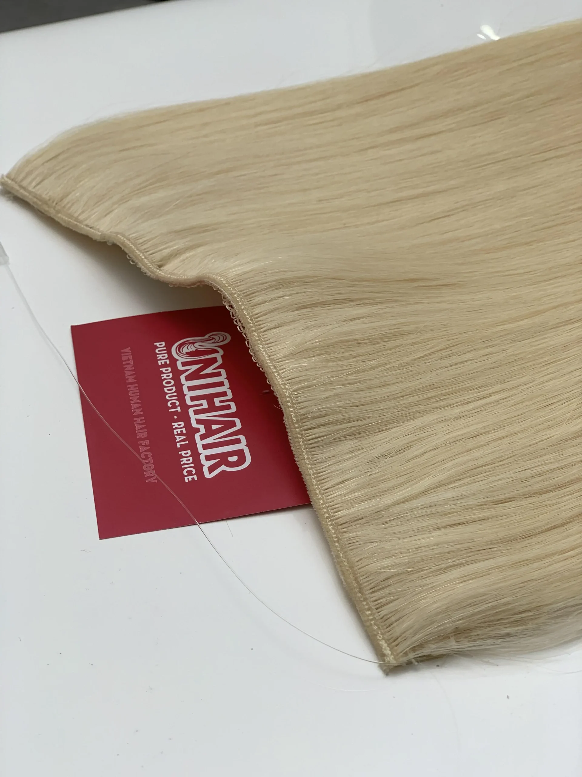 Halo Hair Extension Demo Model Blend View Halo hair extension demo model blend view for natural volume
