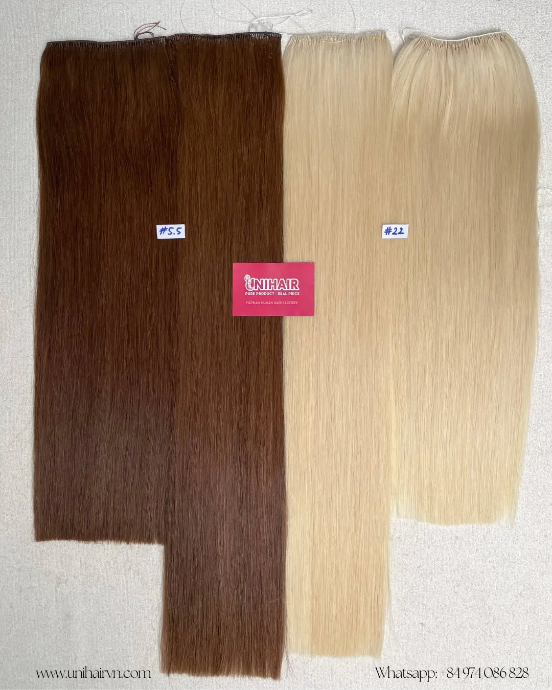 Jisoo Feather Weft hair extension bundle finish for wholesale buyers Jisoo Feather Weft hair extension bundle finish for wholesale buyers