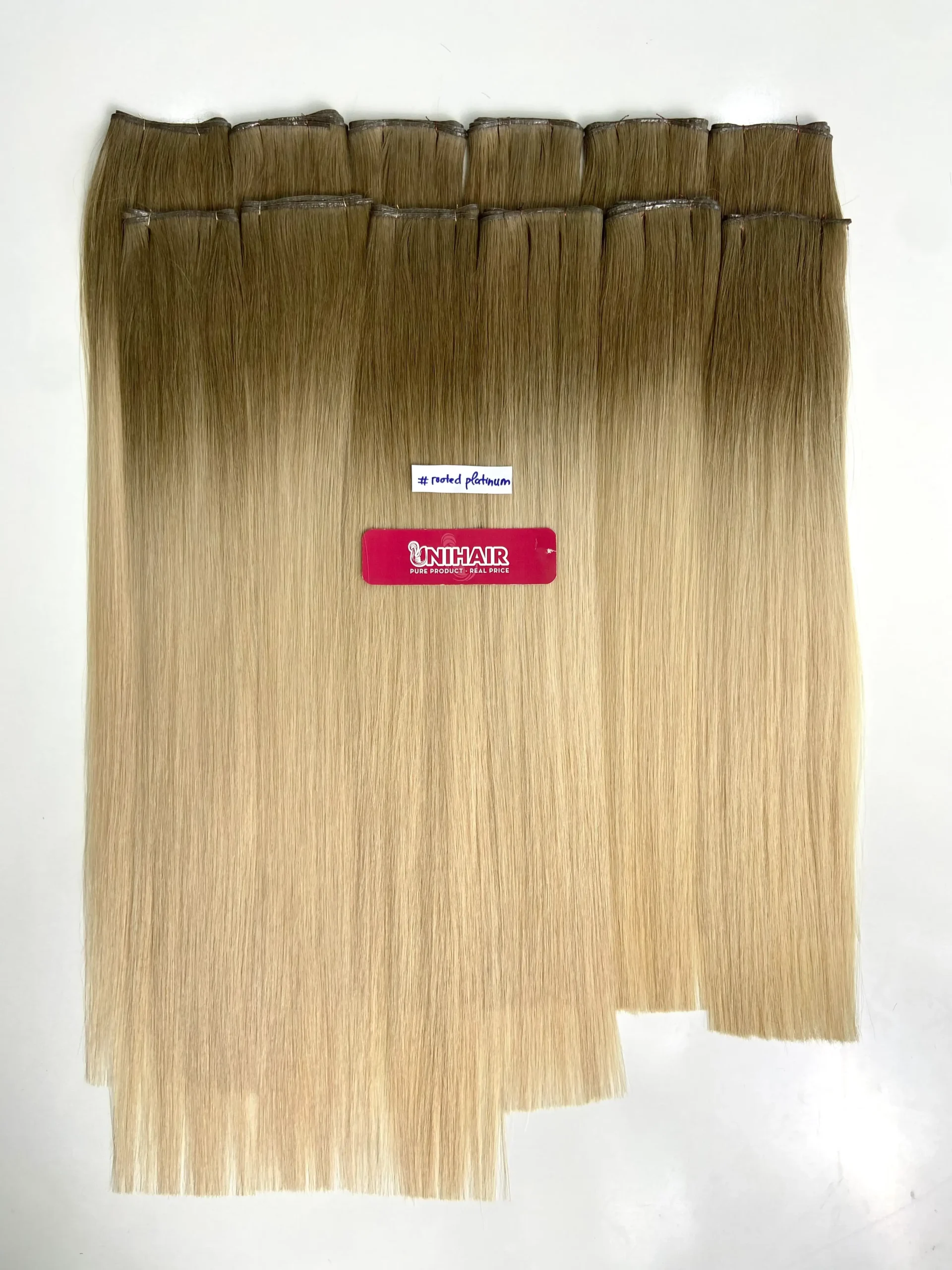 Genius Weft Vietnamese human hair extension finish for salon rows Genius Weft Vietnamese human hair extension finish for salon rows