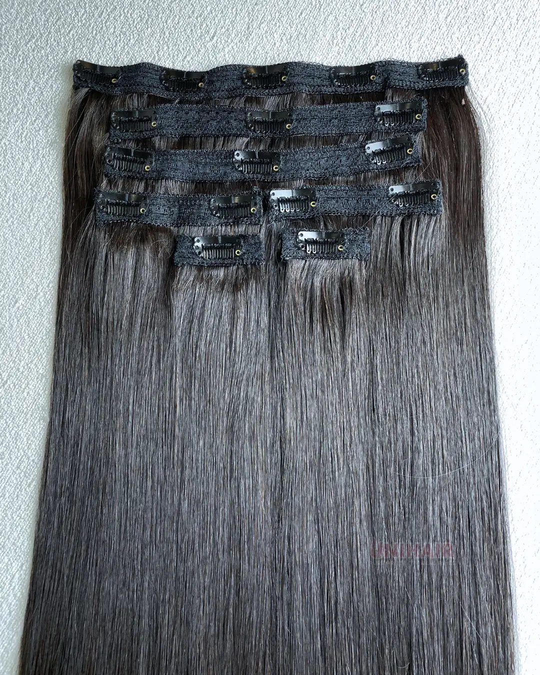 Clip-In Hair Extensions image 45 showing product gallery close-up by Unihairvn Vietnam hair factory Clip-In Hair Extensions image 45 showing product gallery close-up by Unihairvn Vietnam hair factory