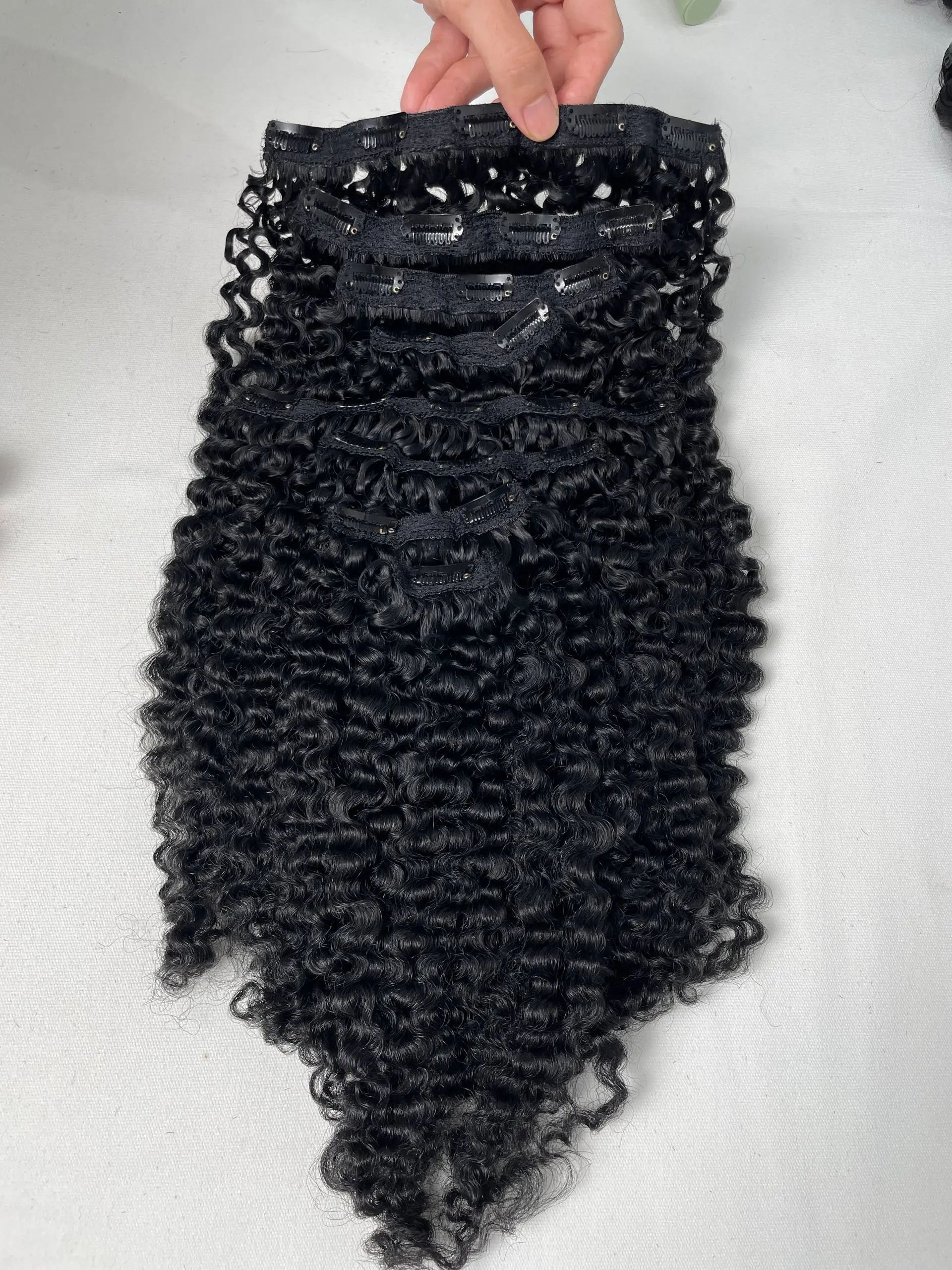 Clip-In Hair Extensions image 70 showing technical specifications detail by Unihairvn Vietnam hair factory Clip-In Hair Extensions image 70 showing technical specifications detail by Unihairvn Vietnam hair factory