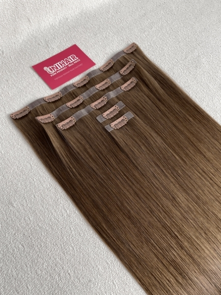 Clip-In Hair Extensions image 1 showing hero product visual by Unihairvn Vietnam hair factory Clip-In Hair Extensions image 1 showing hero product visual by Unihairvn Vietnam hair factory