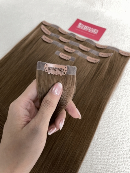 Clip-In Hair Extensions image 2 showing hero product visual by Unihairvn Vietnam hair factory Clip-In Hair Extensions image 2 showing hero product visual by Unihairvn Vietnam hair factory