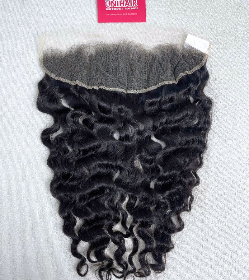 13x4 Loose Curly Lace Frontal – 100% Raw Vietnamese HD Lace Frontal