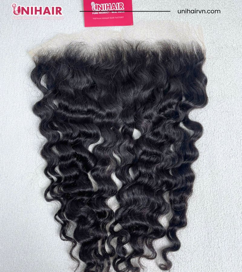 13x4 Loose Curly Lace Frontal – 100% Raw Vietnamese HD Lace Frontal