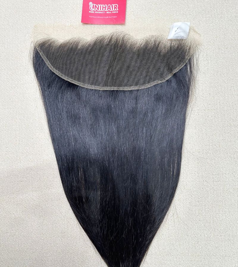 13x4 Raw Straight Lace Frontal – HD Lace, Raw Vietnamese Human Hair
