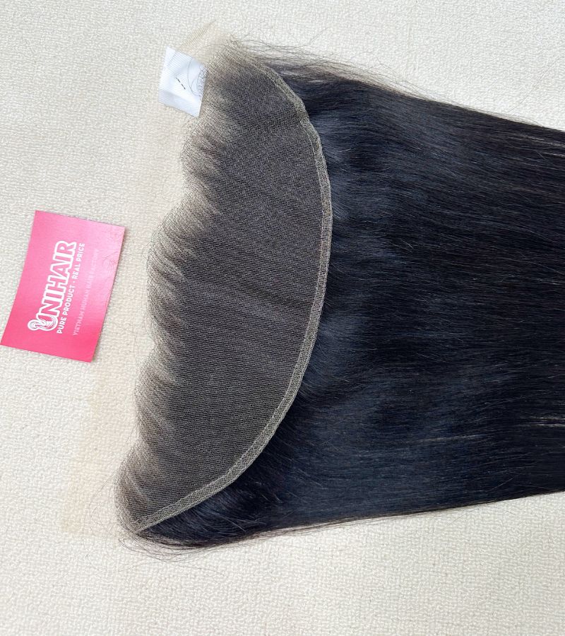 13x4 Raw Straight Lace Frontal – HD Lace, Raw Vietnamese Human Hair