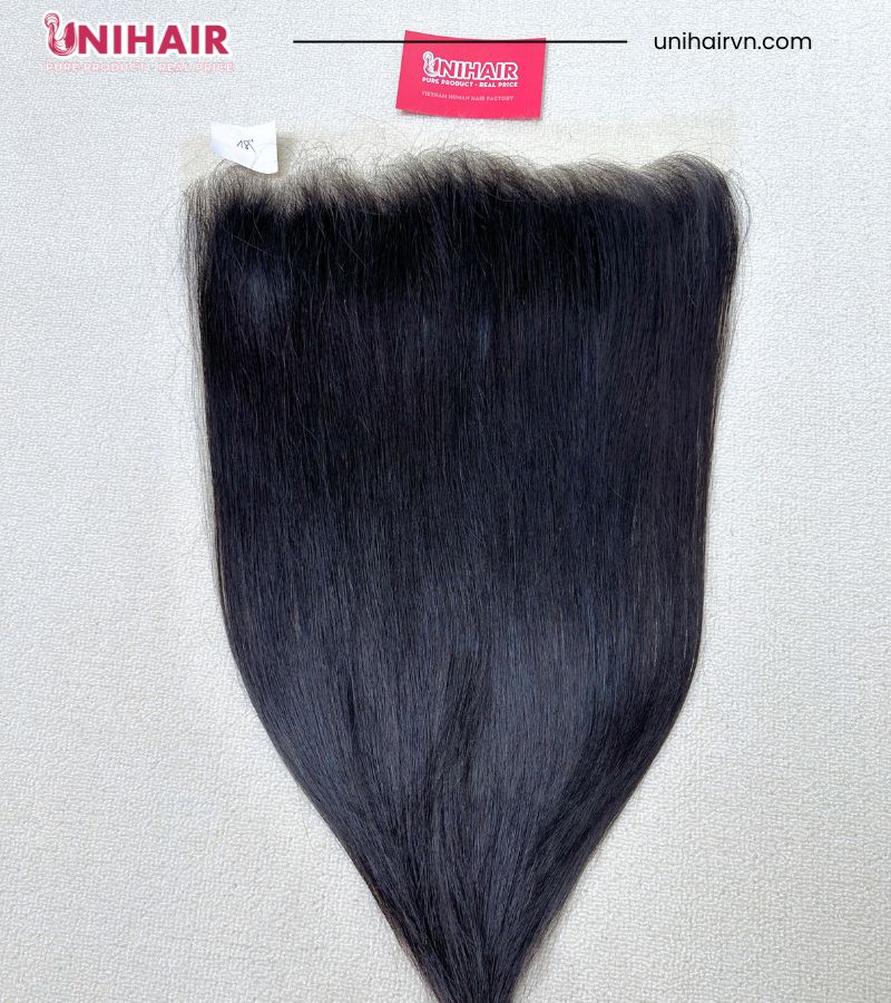 13x4 Raw Straight Lace Frontal – HD Lace, Raw Vietnamese Human Hair
