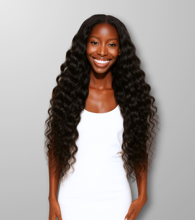 Raw Cambodian Wavy Hair Bundles – Full-Body Texture, Unprocessed & Long-Lasting