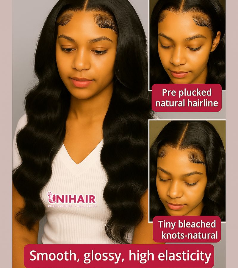 13x6 Body Wave Lace Front – HD Lace & Luxurious Raw Vietnamese Hair 5 13x6 Body Wave Lace Front – HD Lace & Luxurious Raw Vietnamese Hair - Image 5