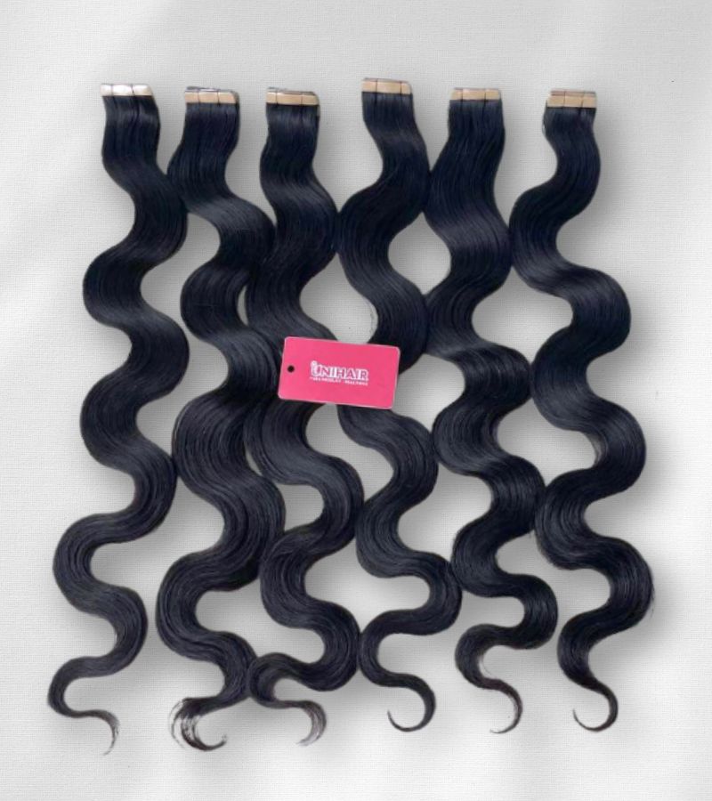 Body Wave Tape In Hair Extensions – Luxurious Raw Vietnamese Hair & Natural Shine