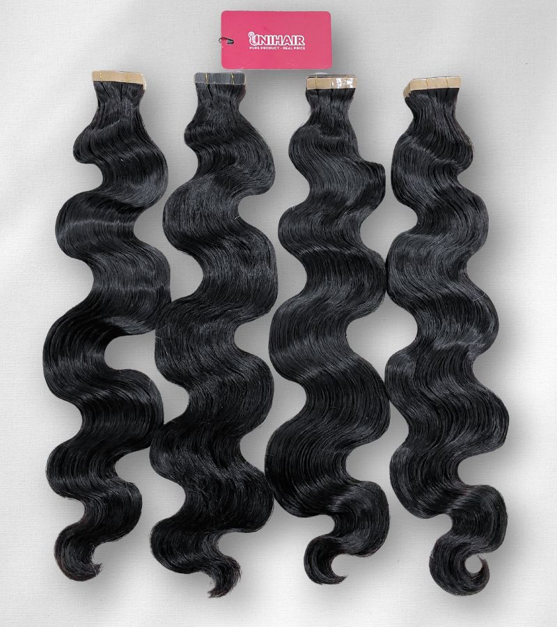 Body Wave Tape In Hair Extensions – Luxurious Raw Vietnamese Hair & Natural Shine 5 Body Wave Tape In Hair Extensions – Luxurious Raw Vietnamese Hair & Natural Shine - Image 5