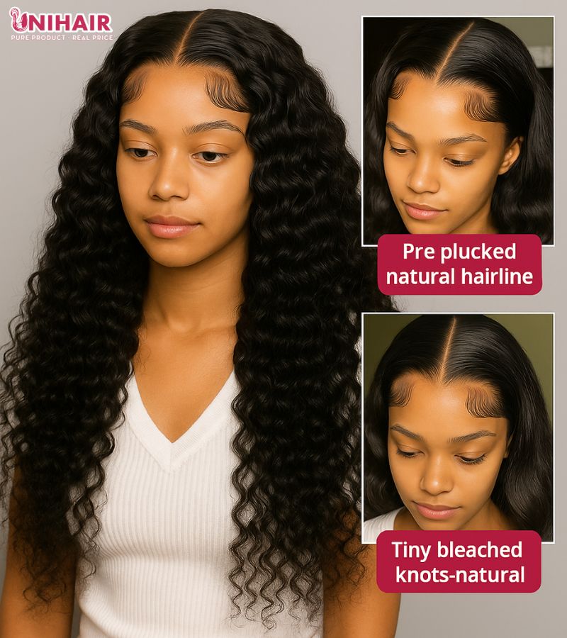 13x4 Burmese Curly Frontal – HD Lace, Pre-Plucked & Ready to Wear 9 13x4 Burmese Curly Frontal – HD Lace, Pre-Plucked & Ready to Wear - Image 9