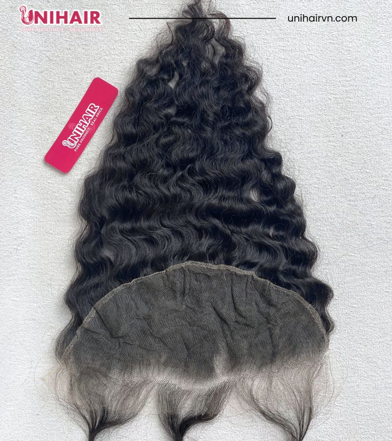 13x4 Burmese Curly Frontal – HD Lace, Pre-Plucked & Ready to Wear 5 13x4 Burmese Curly Frontal – HD Lace, Pre-Plucked & Ready to Wear - Image 5