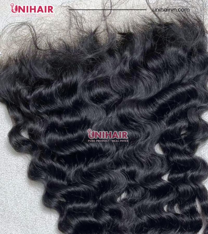 13x4 HD Lace Loose Curly Frontal – Soft, Pre‑Plucked & Natural