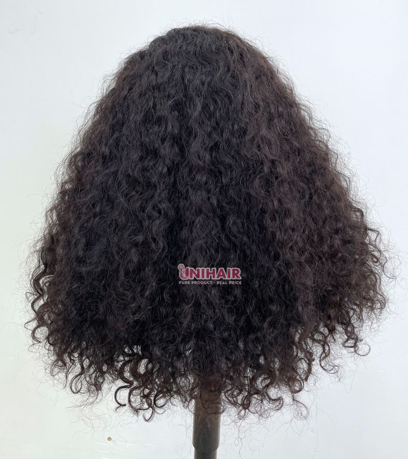 Raw Loose Curly Human Hair Wigs – 13x4 HD Lace Front Wig 20 Inches 4 Raw Loose Curly Human Hair Wigs – 13x4 HD Lace Front Wig 20 Inches - Image 4