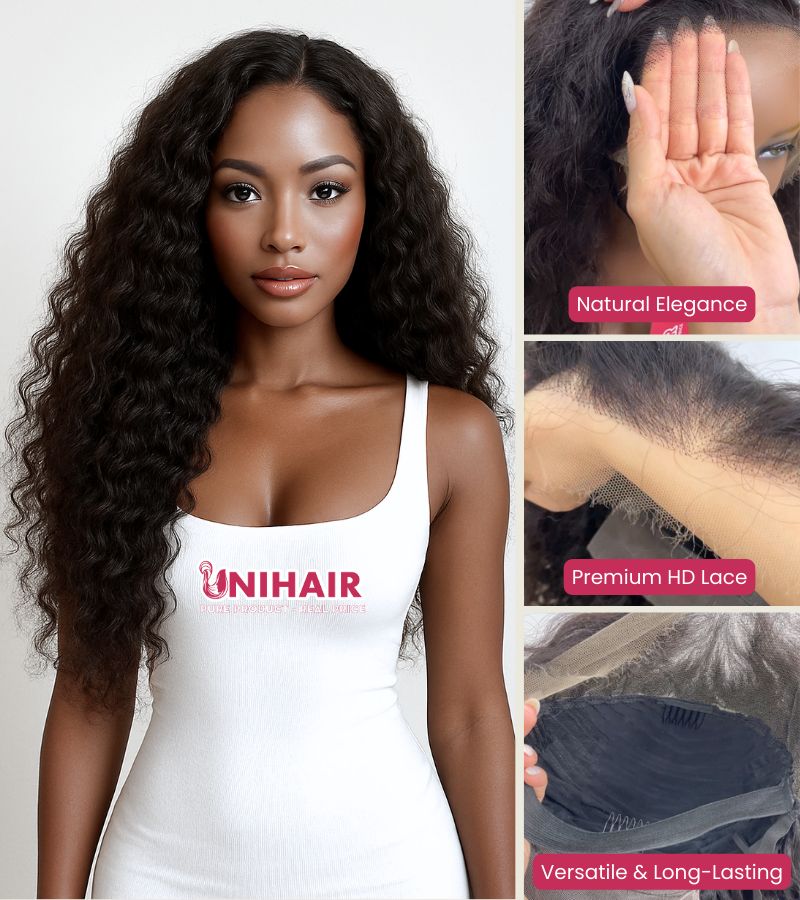 Raw Loose Curly Human Hair Wigs – 13x4 HD Lace Front Wig 20 Inches 9 Raw Loose Curly Human Hair Wigs – 13x4 HD Lace Front Wig 20 Inches - Image 9