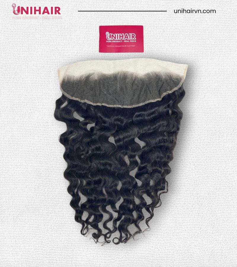Loose Curly Wig Making Set – 3 Bundles (16",18", 20") and 13x4 HD Swiss Lace Frontal 20” 4 Loose Curly Wig Making Set – 3 Bundles (16",18", 20") and 13x4 HD Swiss Lace Frontal 20” - Image 4