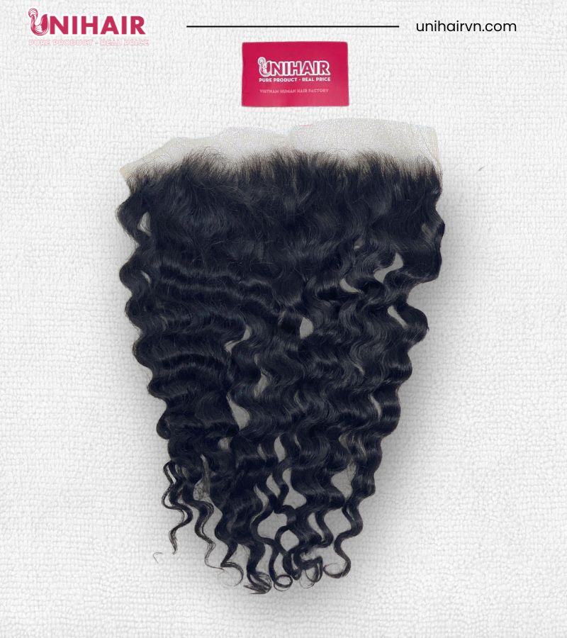 Loose Curly Wig Making Set – 3 Bundles (16",18", 20") and 13x4 HD Swiss Lace Frontal 20” 5 Loose Curly Wig Making Set – 3 Bundles (16",18", 20") and 13x4 HD Swiss Lace Frontal 20” - Image 5