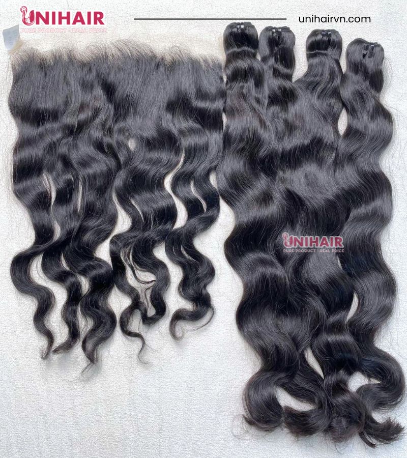 Natural Wave Lace Front – 13x6 HD Lace Pre-Plucked Frontal 4 Natural Wave Lace Front – 13x6 HD Lace Pre-Plucked Frontal - Image 4