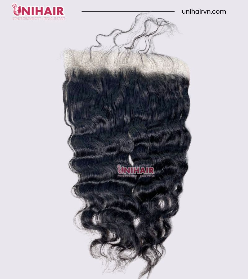 Natural Wave Lace Front – 13x6 HD Lace Pre-Plucked Frontal