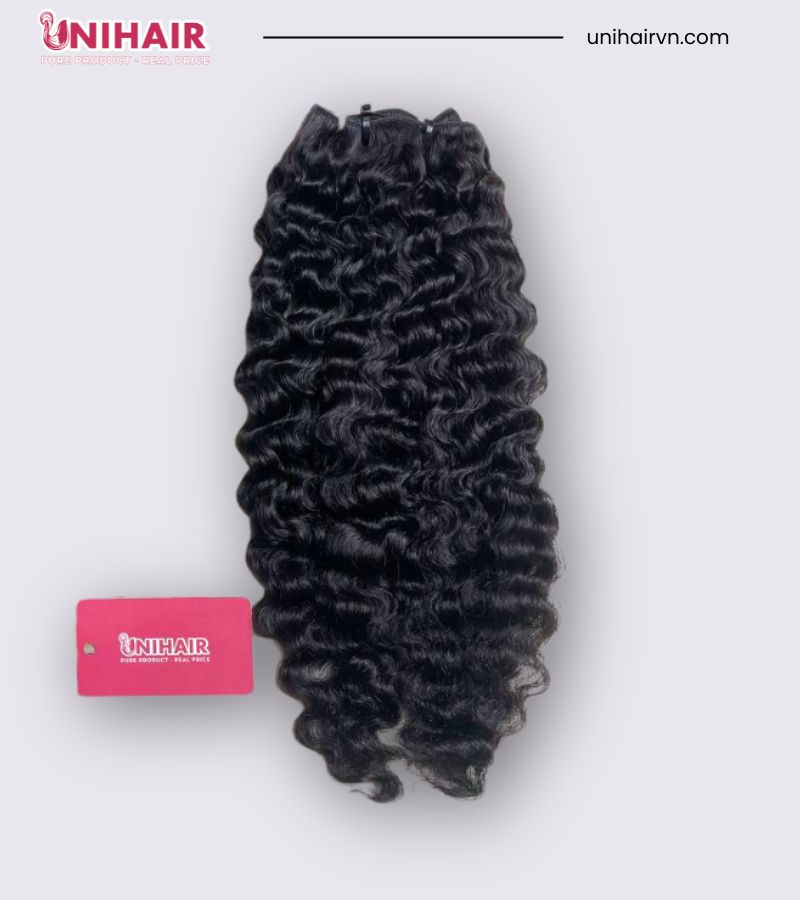 Raw Burmese Curly Hair Bundles – 100% Unprocessed Human Hair for Natural Curls