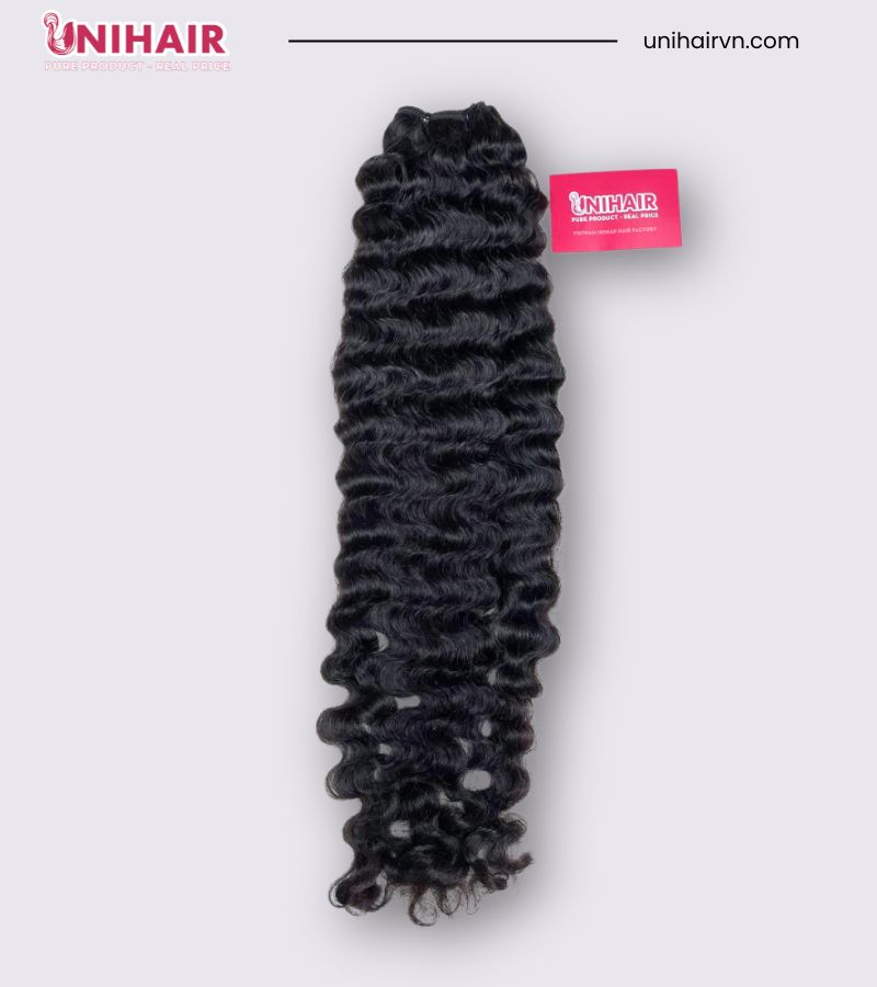 Raw Burmese Curly Hair Bundles – 100% Unprocessed Human Hair for Natural Curls