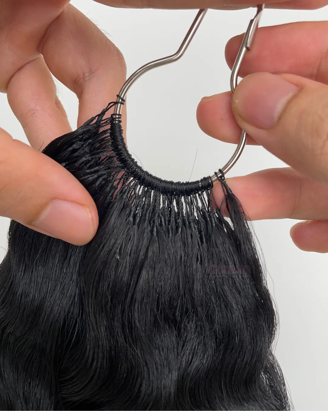 Feather Crochet 17 Feather Crochet human hair strands and finish
